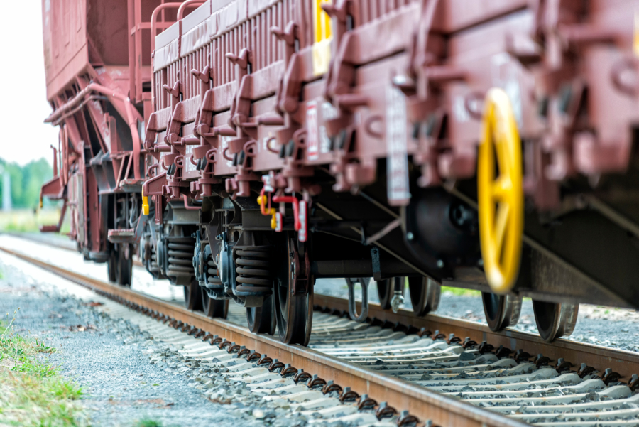 Rails and sleepers are subject to wear due to ongoing operations.