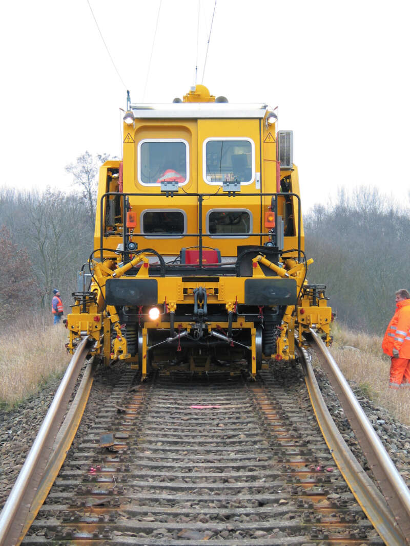 Track renewal with a completely new track panel